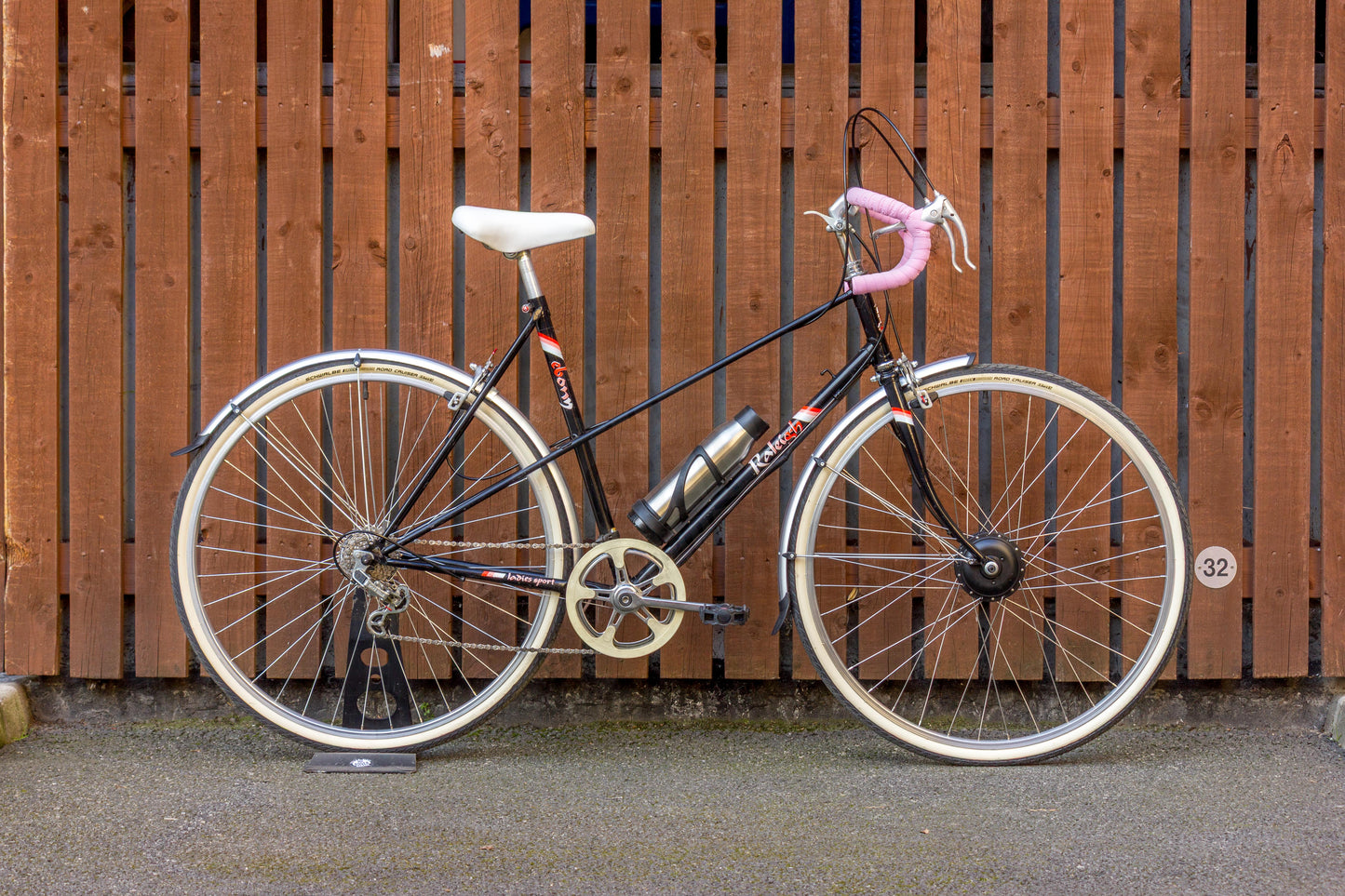 Raleigh Ebony 1980s E-Vintage electric classic ladies bike