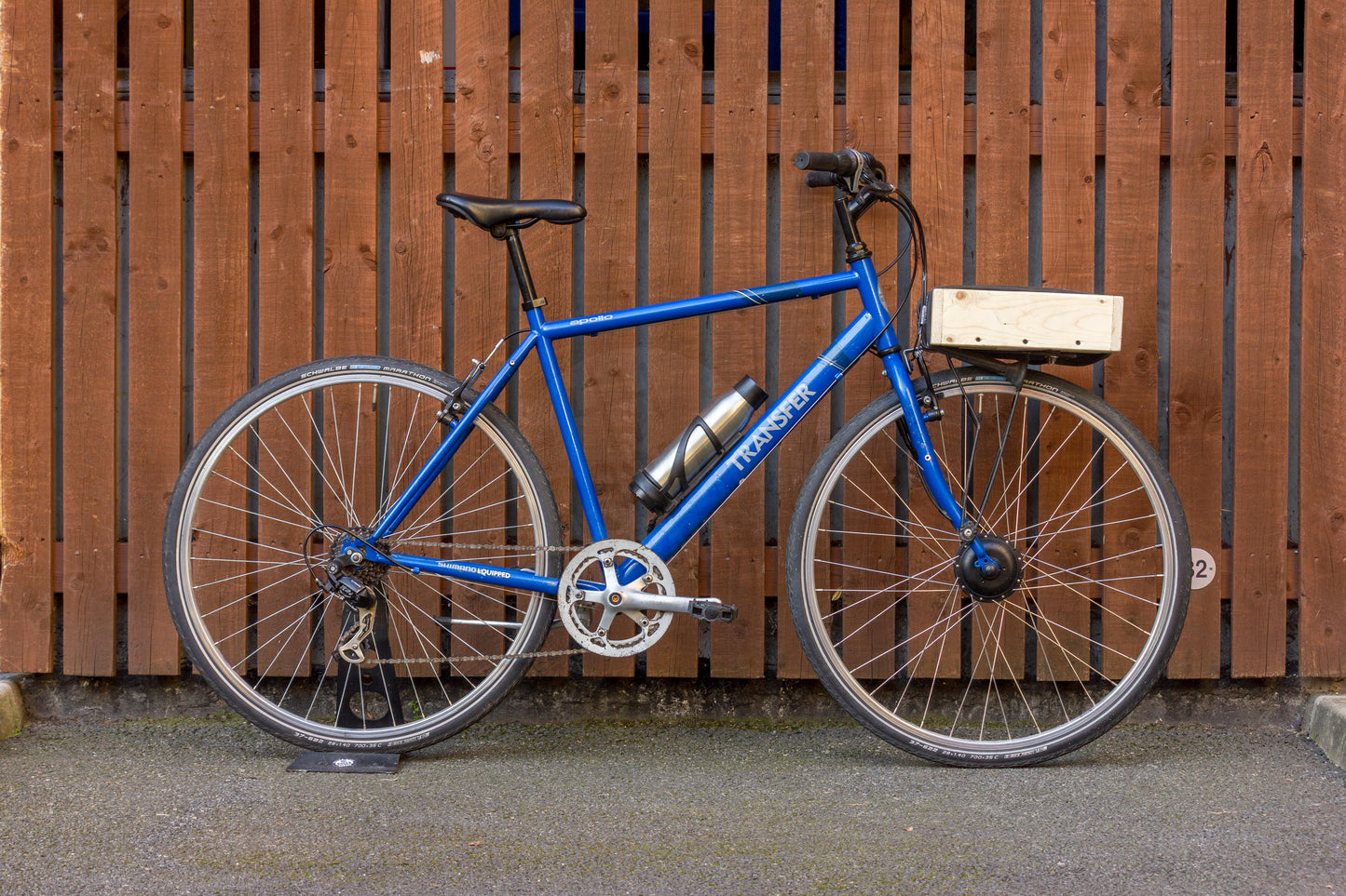 electric bike with front basket