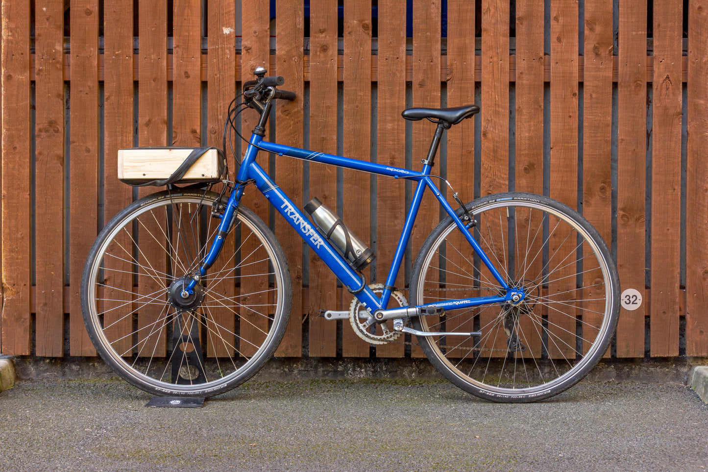 electric bike with front basket