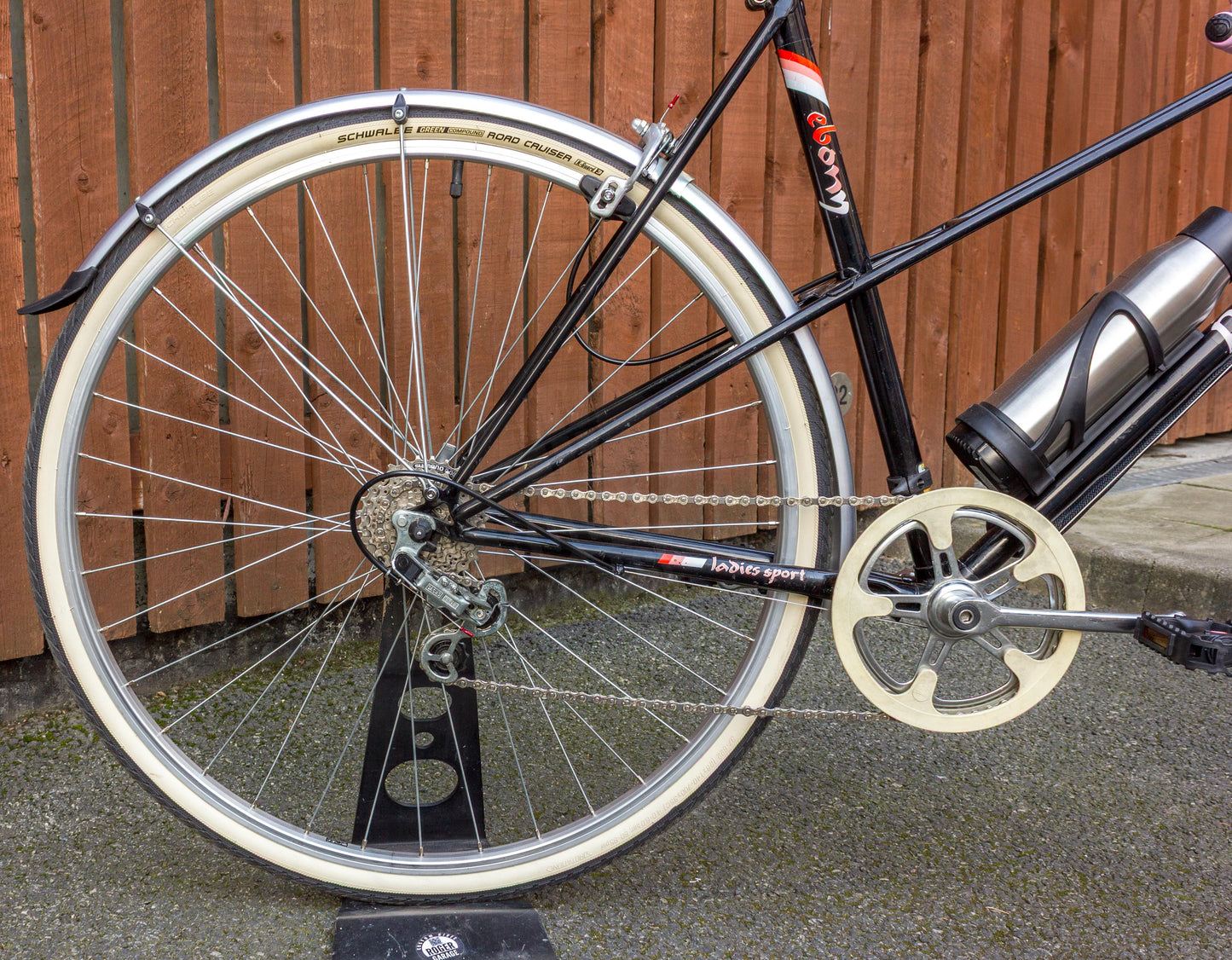 Raleigh Ebony 1980s E-Vintage electric classic ladies bike