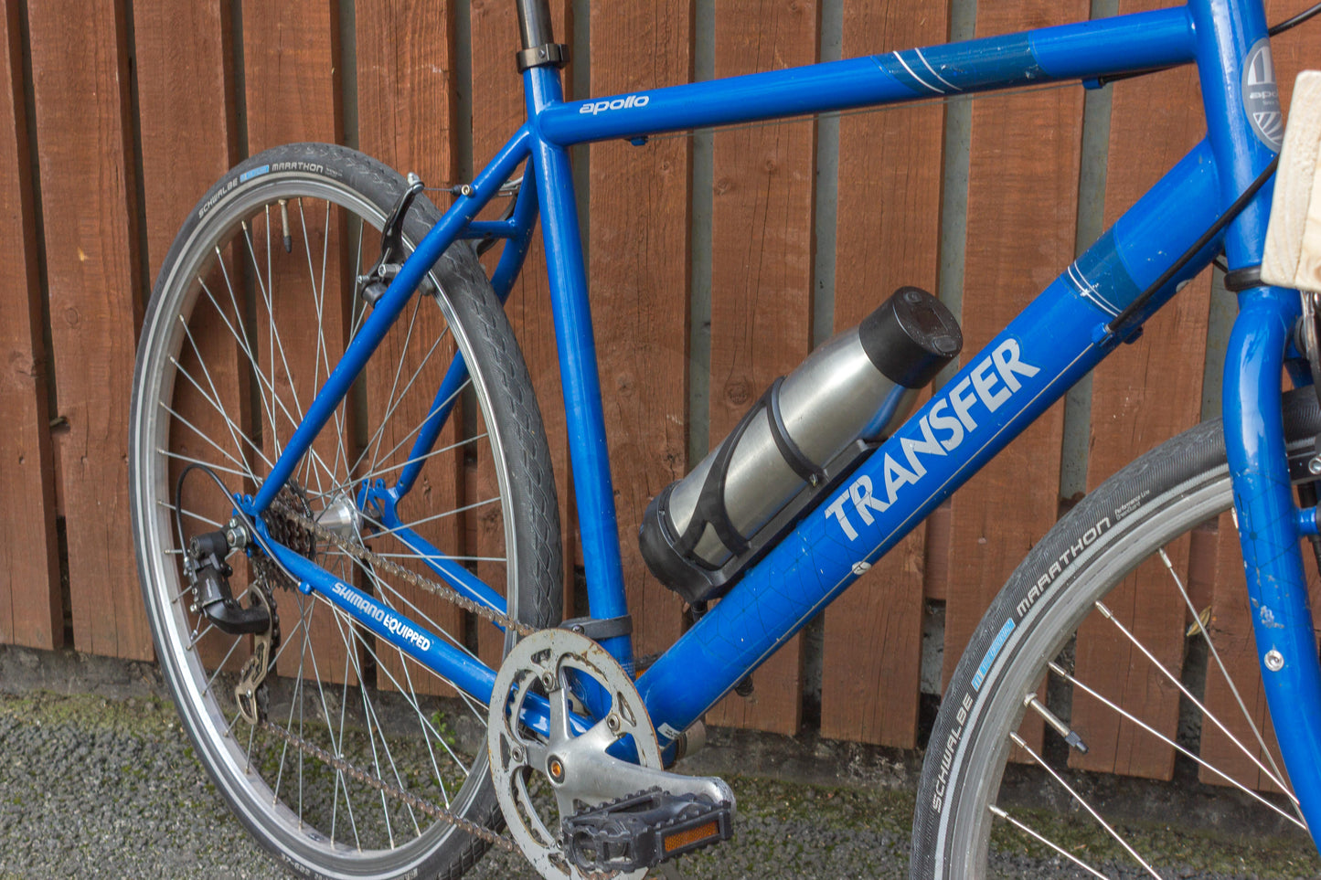 bottle battery electric bike with front basket