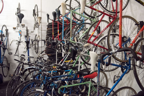 Inside East Bikes London. Credit: Matt Grayson