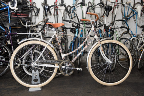 Inside East Bikes London. Credit: Matt Grayson