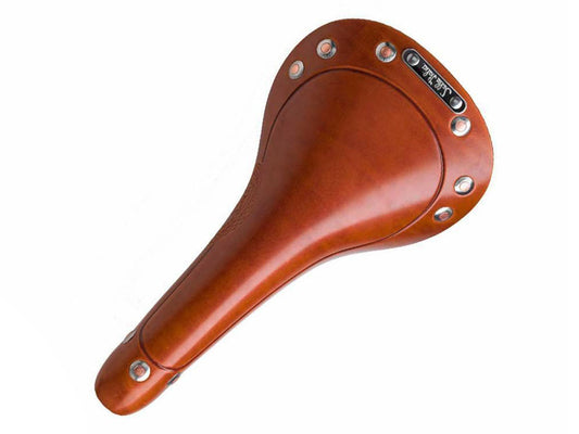 SELLE ITALIA STORICA LEATHER VINTAGE SADDLE HONEY BROWN