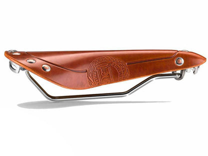 SELLE ITALIA STORICA LEATHER VINTAGE SADDLE HONEY BROWN