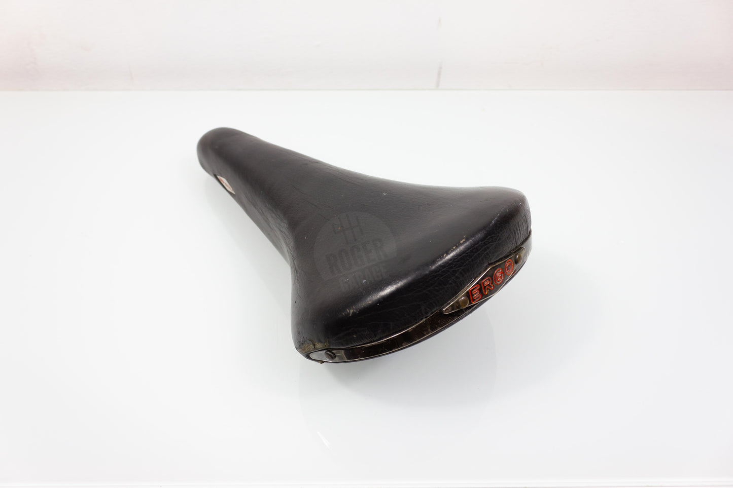 SELLE SAN MARCO ERGO VINTAGE LEATHER BLACK RARE