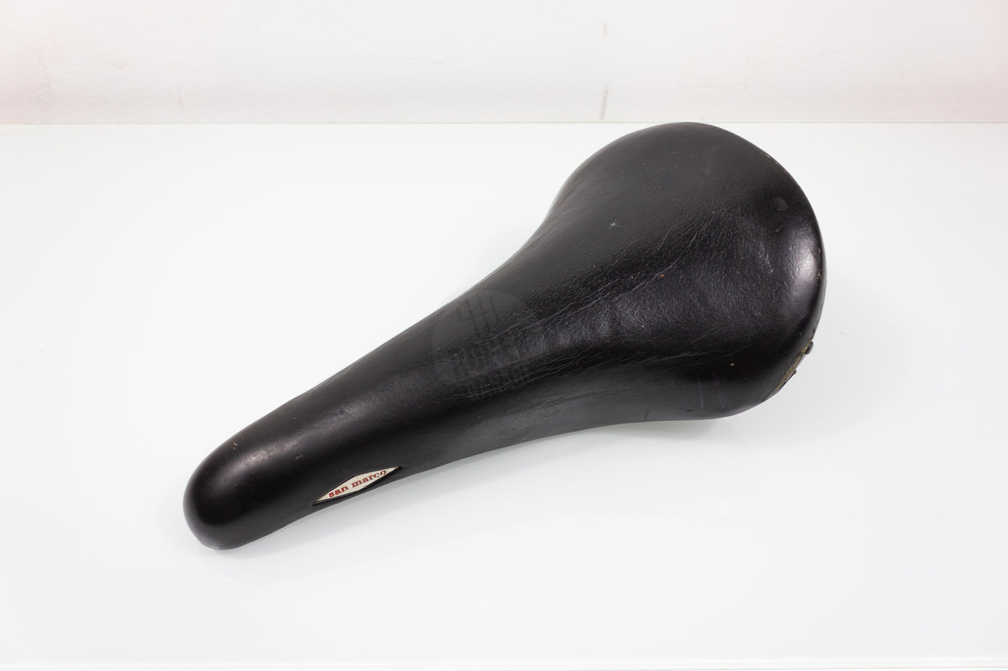 SELLE SAN MARCO ERGO VINTAGE LEATHER BLACK RARE