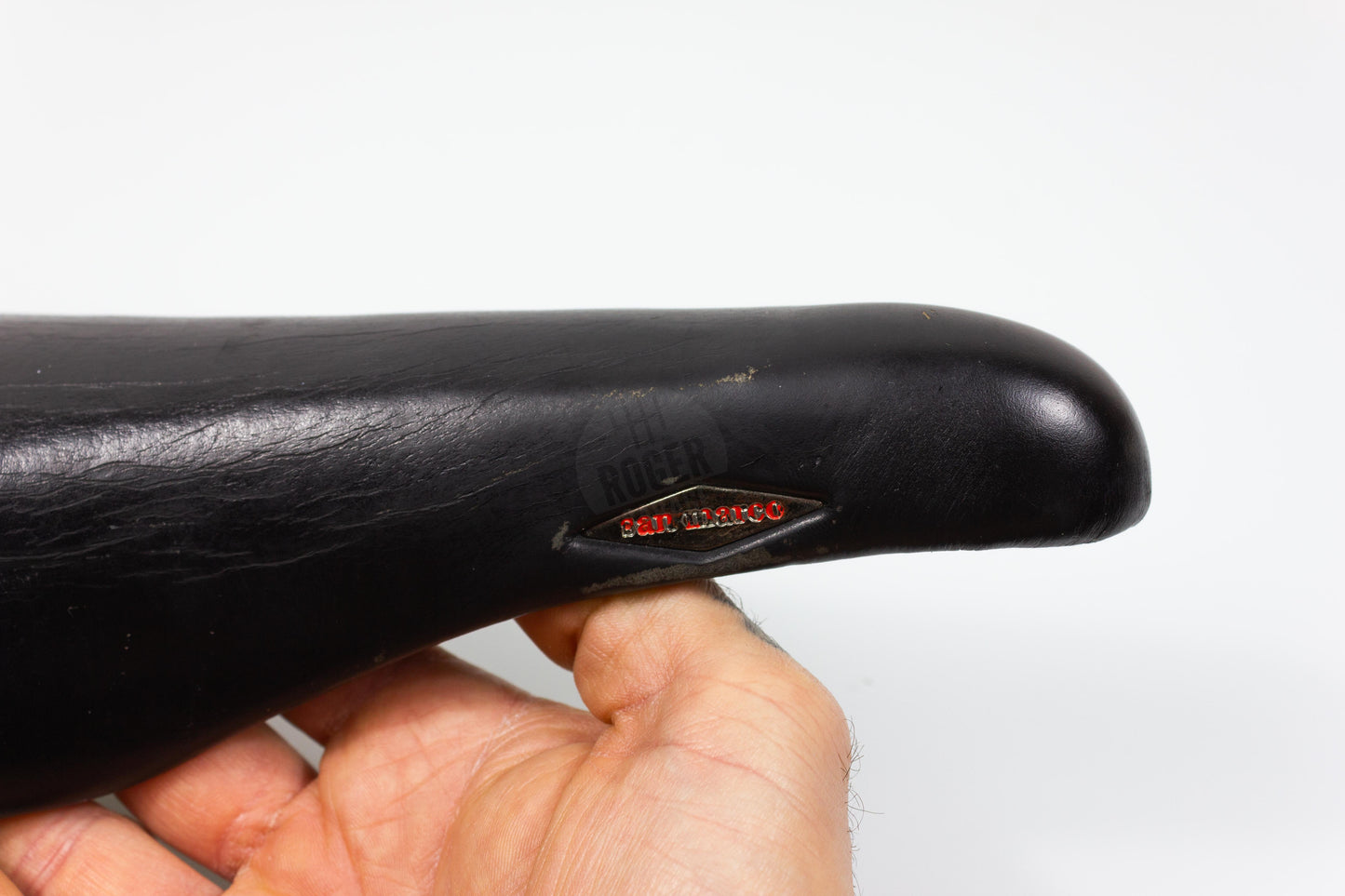 SELLE SAN MARCO ERGO VINTAGE LEATHER BLACK RARE