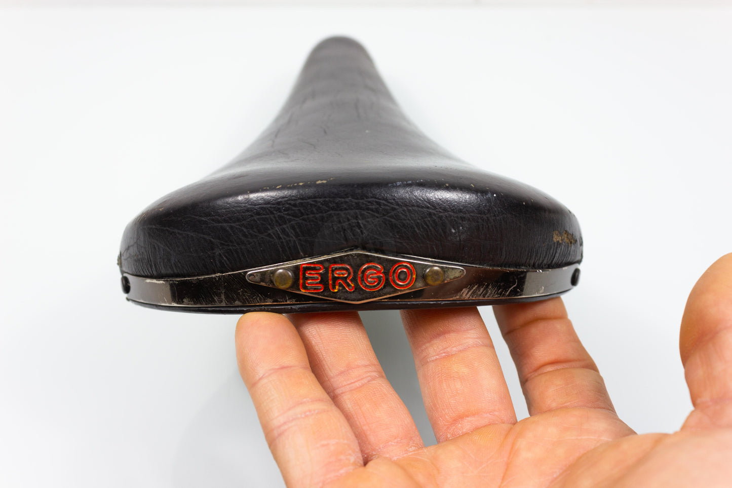 SELLE SAN MARCO ERGO VINTAGE LEATHER BLACK RARE