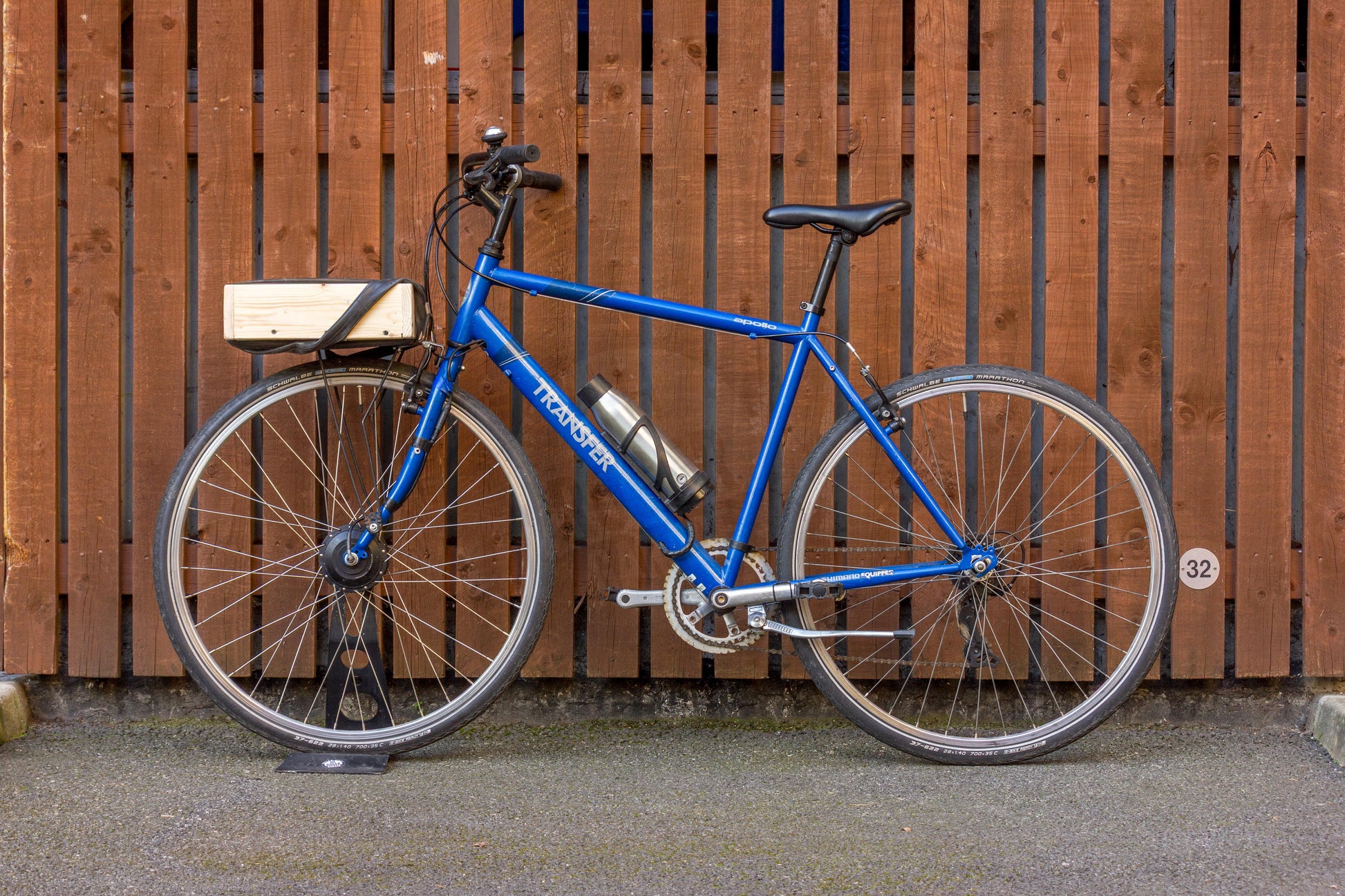electric bike with front basket