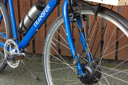 electric bike with front basket
