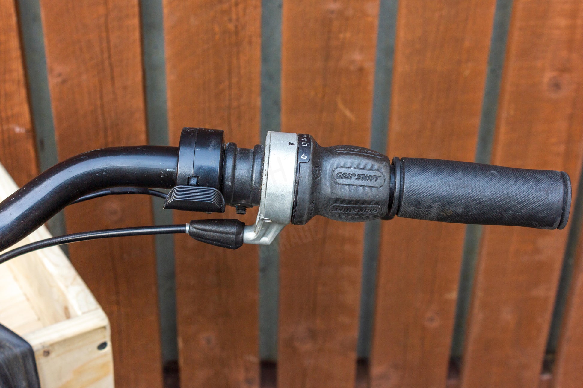sram shifter electric bike with front basket