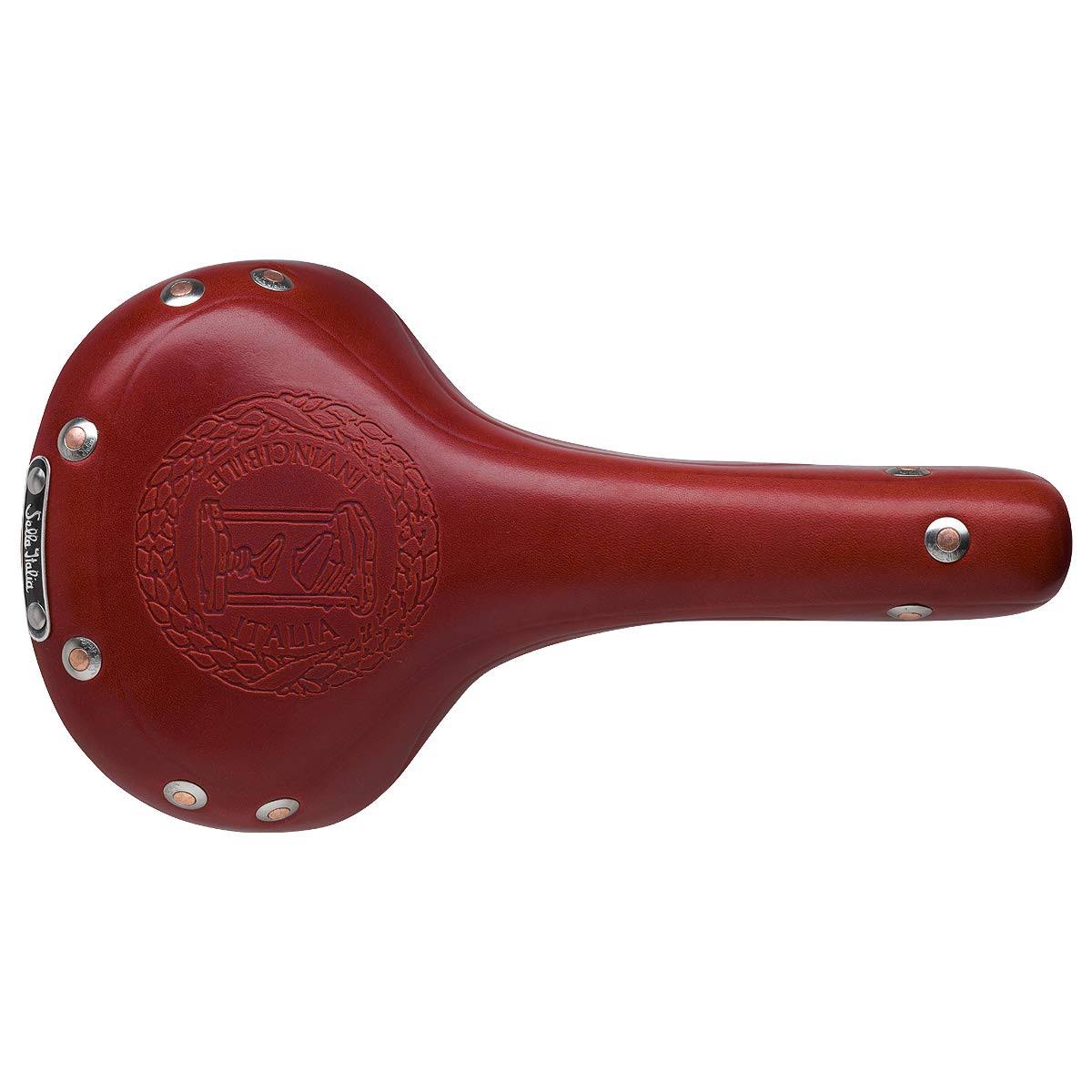 SELLE ITALIA MITICA LEATHER VINTAGE SADDLE HONEY BROWN