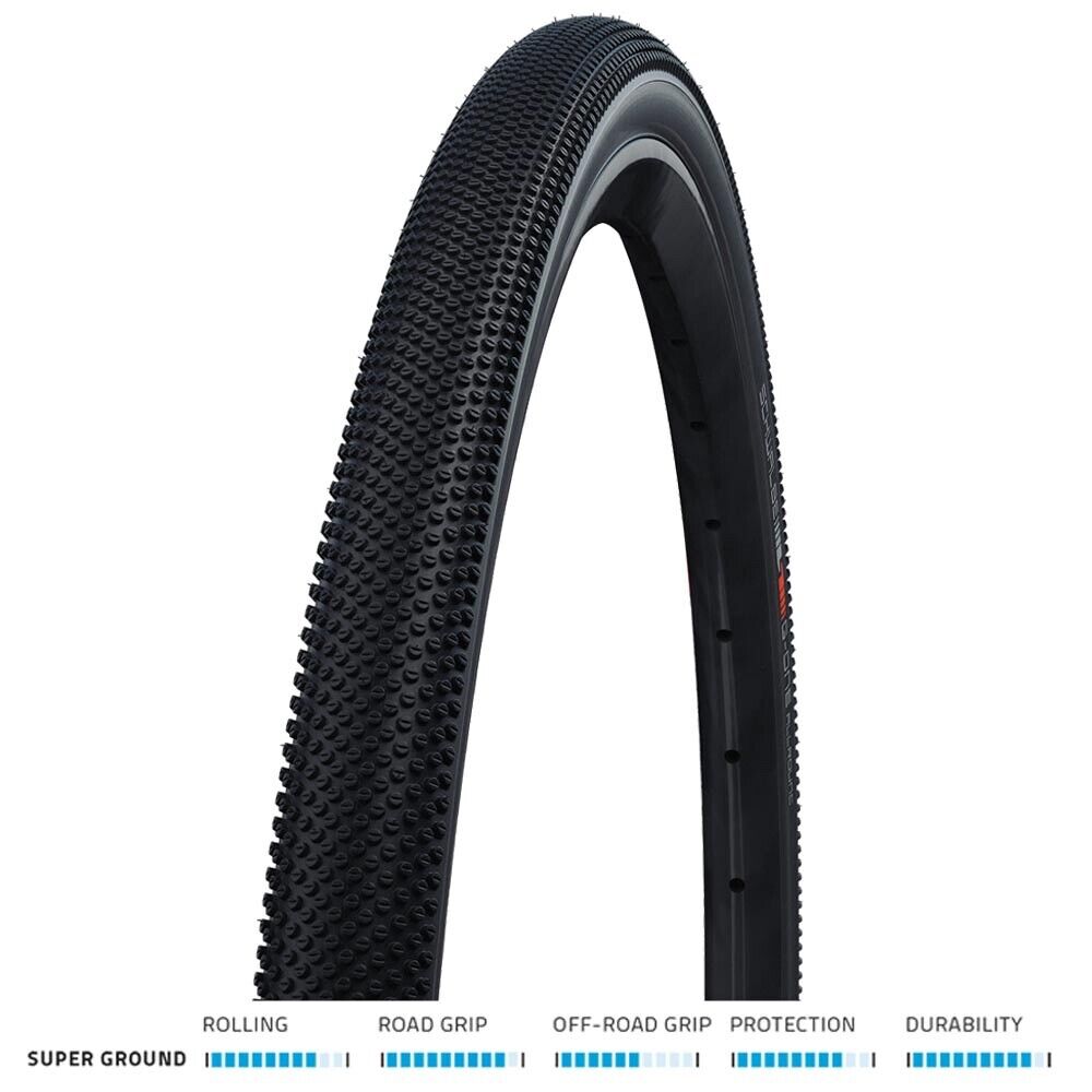 Schwalbe G-One Allround Tire - 700x35 Tubeless Fold Black Evolution MicroSkin