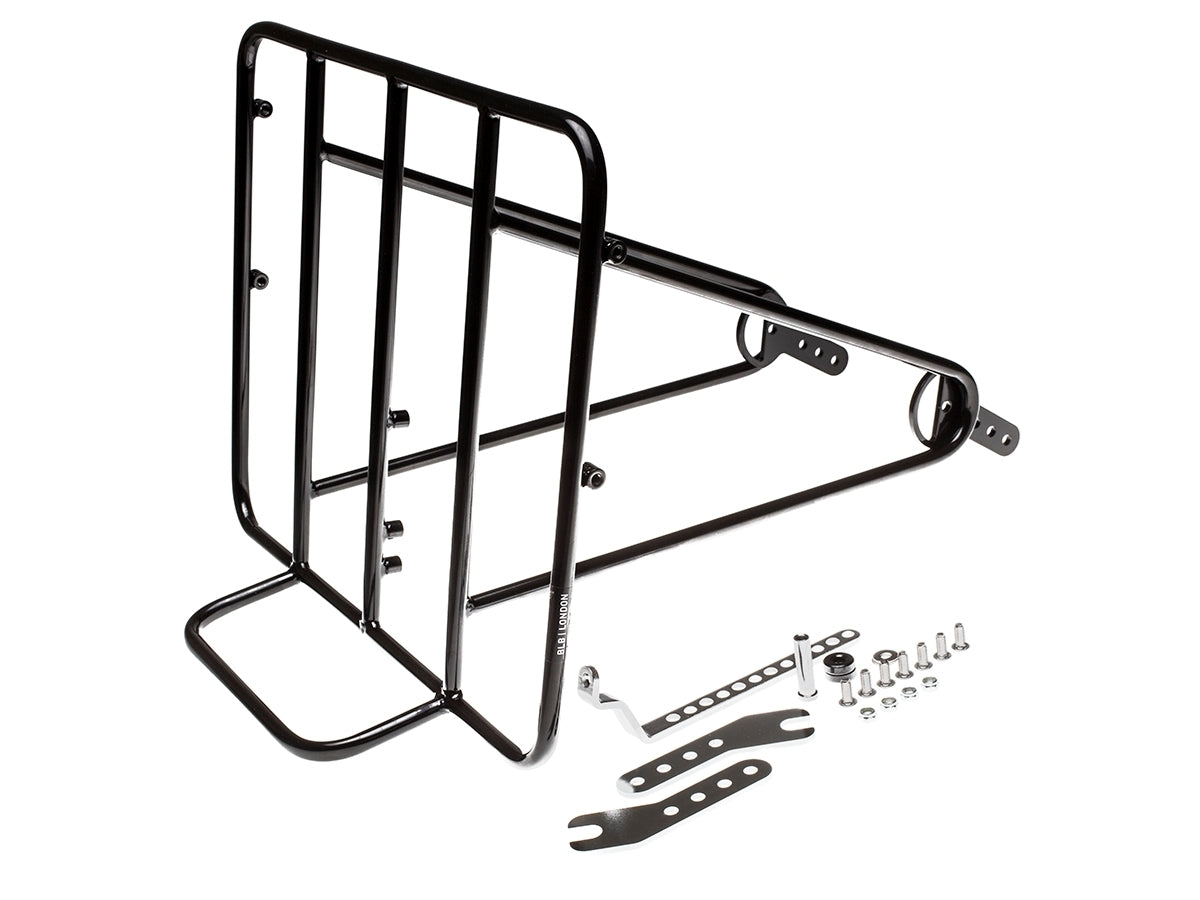 BLB FRONTIER RACK - BLACK-BASKET-Roger Garage Custom Bikes