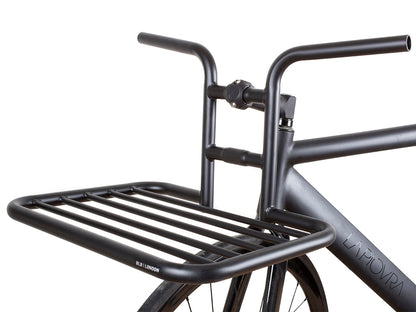 BLB FLAT RAT HANDLEBAR RACK - MATT BLACK-BASKET-Roger Garage Custom Bikes